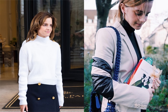 現實生活也是妙麗:牛津大學的入學典禮上,驚喜發現了 Emma Watson!