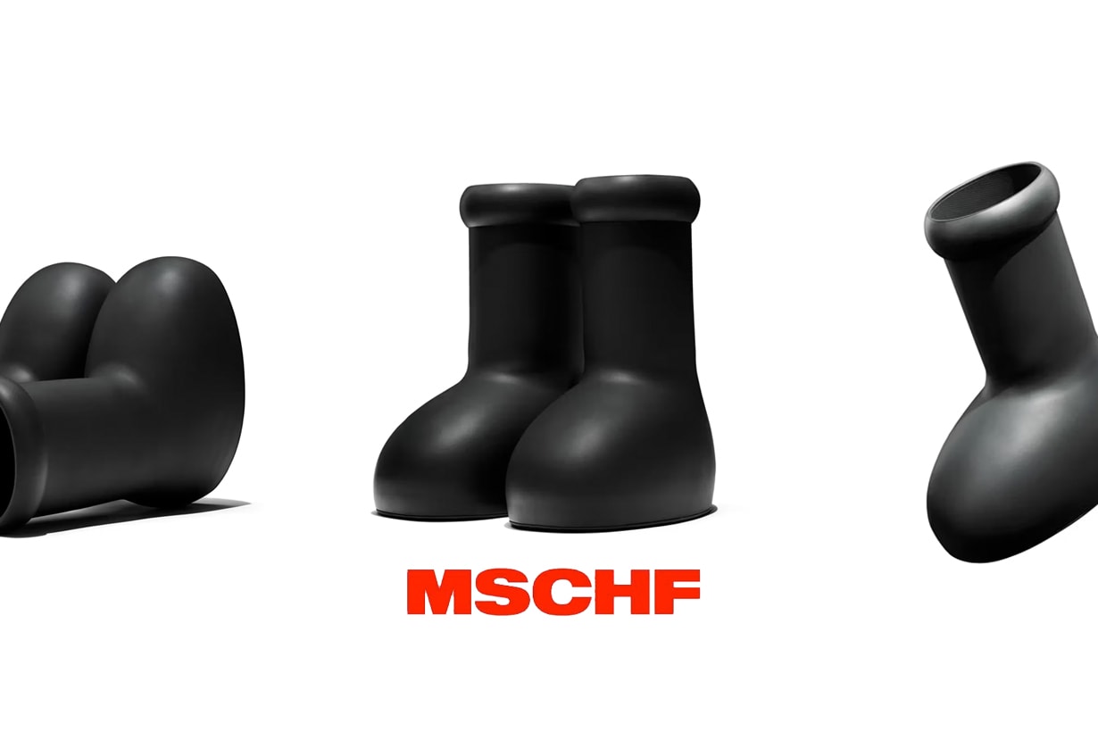 MSCHF 話題 小紅靴回來了：Crocs 售罄之後，是大家敲碗已久的 Big Red Boot 全黑版本！