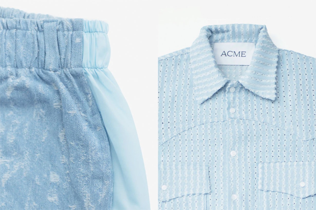 acme denim unisex brand first collection fassion exhibition maison taiwan taipei