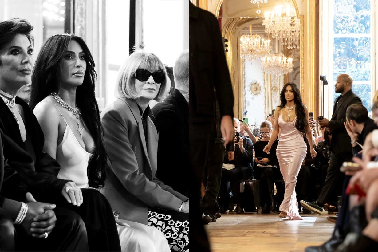 Kim Kardashian 因遲到惹 Anna 不開心？進場畫面有點尷尬... Victoria Beckham 巴黎大秀幕後！