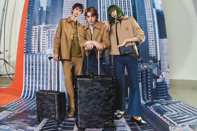 Samsonite x Maison Kitsune Carry Your Wanderlust Collaboration 2023 release