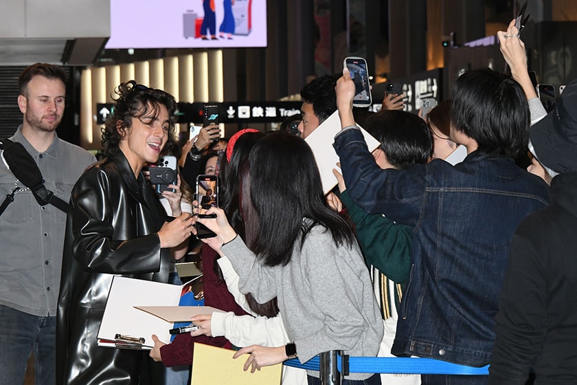 timothee chalamet Wonka japan Tokyo