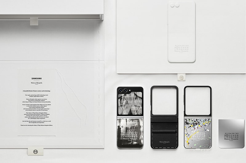 Samsung x Maison Margiela Galaxy Z Flip5 release