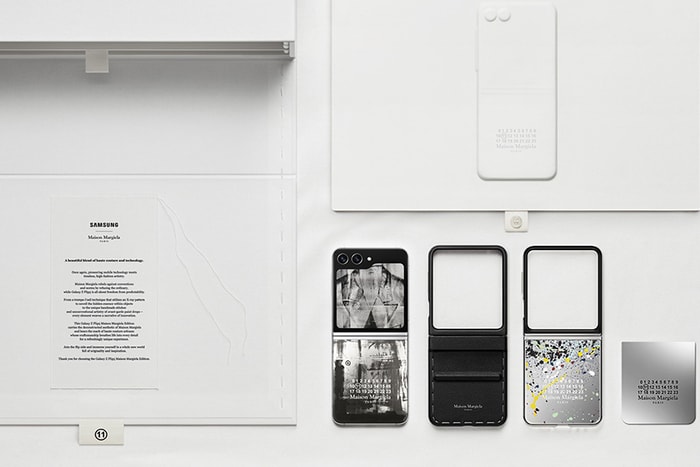 Maison Margiela 再度驚喜聯名 Samsung，特別版折疊手機時髦登場！