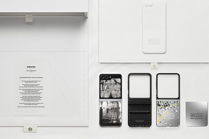 Maison Margiela 再度驚喜聯名 Samsung,特別版折疊手機時髦登場!