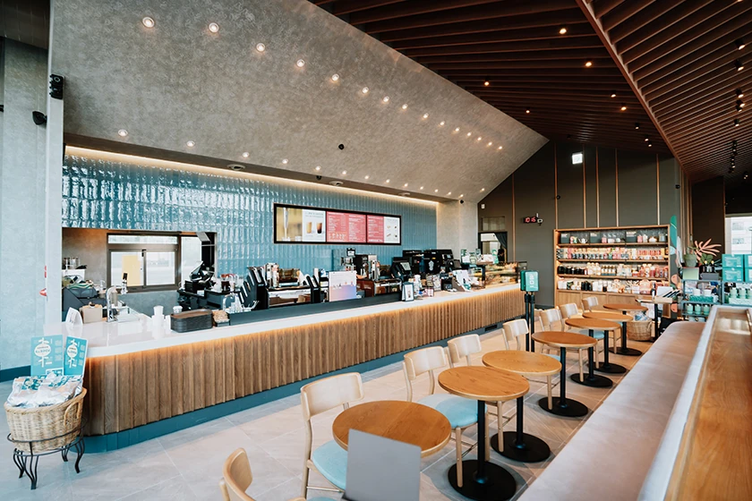 Starbucks Taichung Shalu new Greener Store open