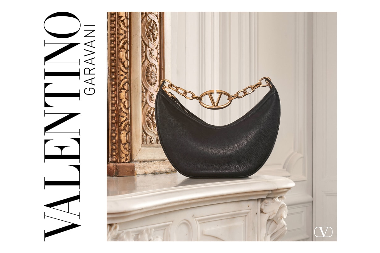 Rosie Huntington-Whiteley valentino campaign it bag vlogo moon
