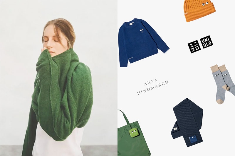 UNIQLO 設計師聯名 +1：Anya Hindmarch 首次登場，冬季 Heattech 可愛配件！