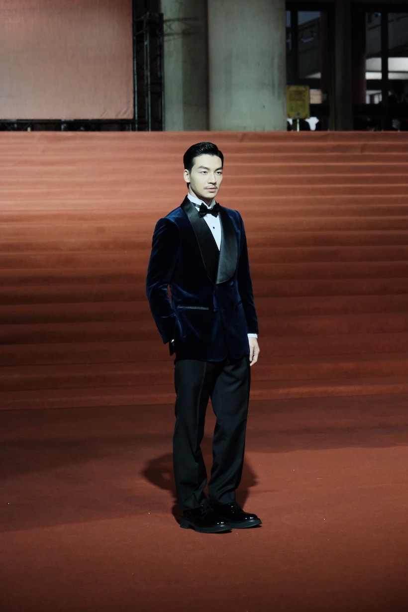 hikari Golden Horse Awards 2023 red carpet Greg Han Lin Chi ling