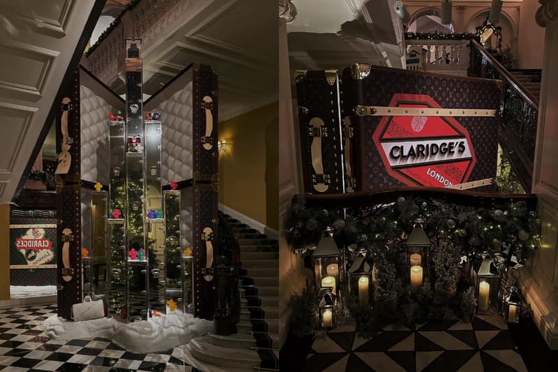 倫敦 Claridge’s 酒店 Louis Vuitton 聖誕樹 聖誕節 Christmas