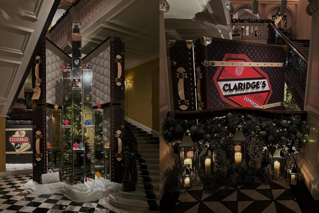 倫敦 Claridge’s 酒店  Louis Vuitton 聖誕樹 聖誕節 Christmas 