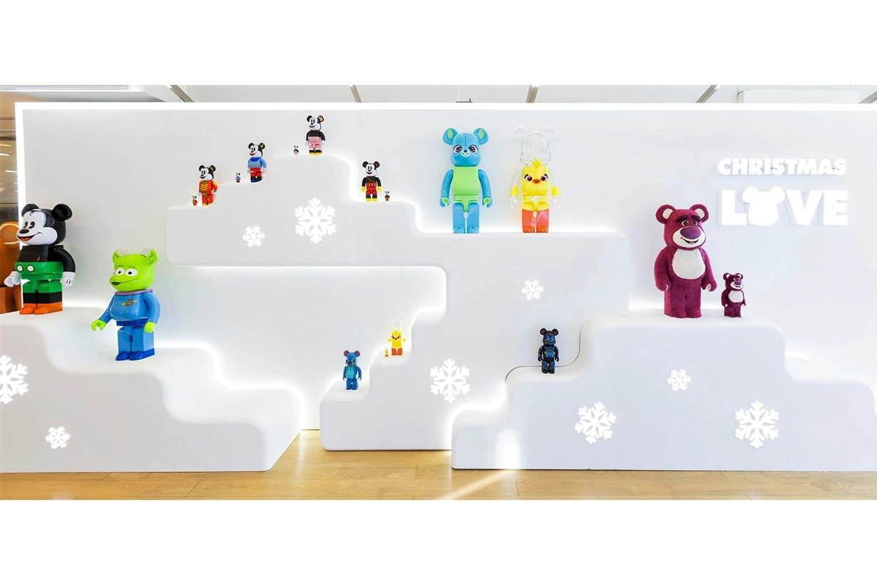 迪士尼  BE@RBRICK 海港城 Harbour City Disney 聖誕 聖誕節 Christmas Xmas