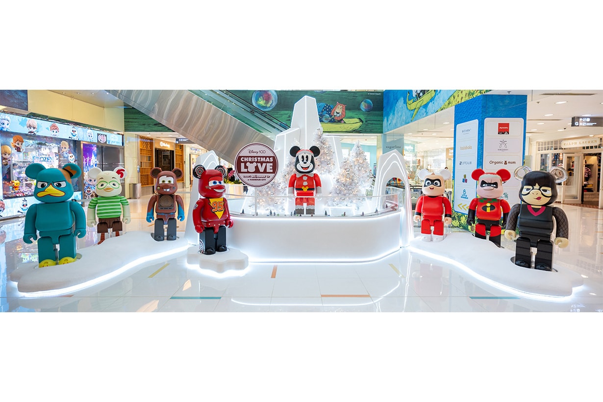 迪士尼  BE@RBRICK 海港城 Harbour City Disney 聖誕 聖誕節 Christmas Xmas