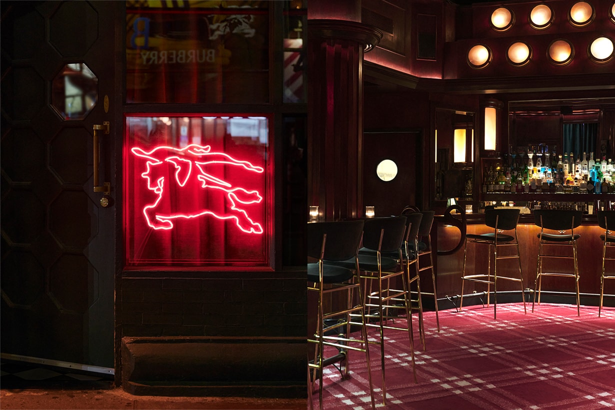 Burberry 在紐約街頭開了一間騎士酒吧：攜手人氣 Temple Bar、NORMAN’S CAFE！