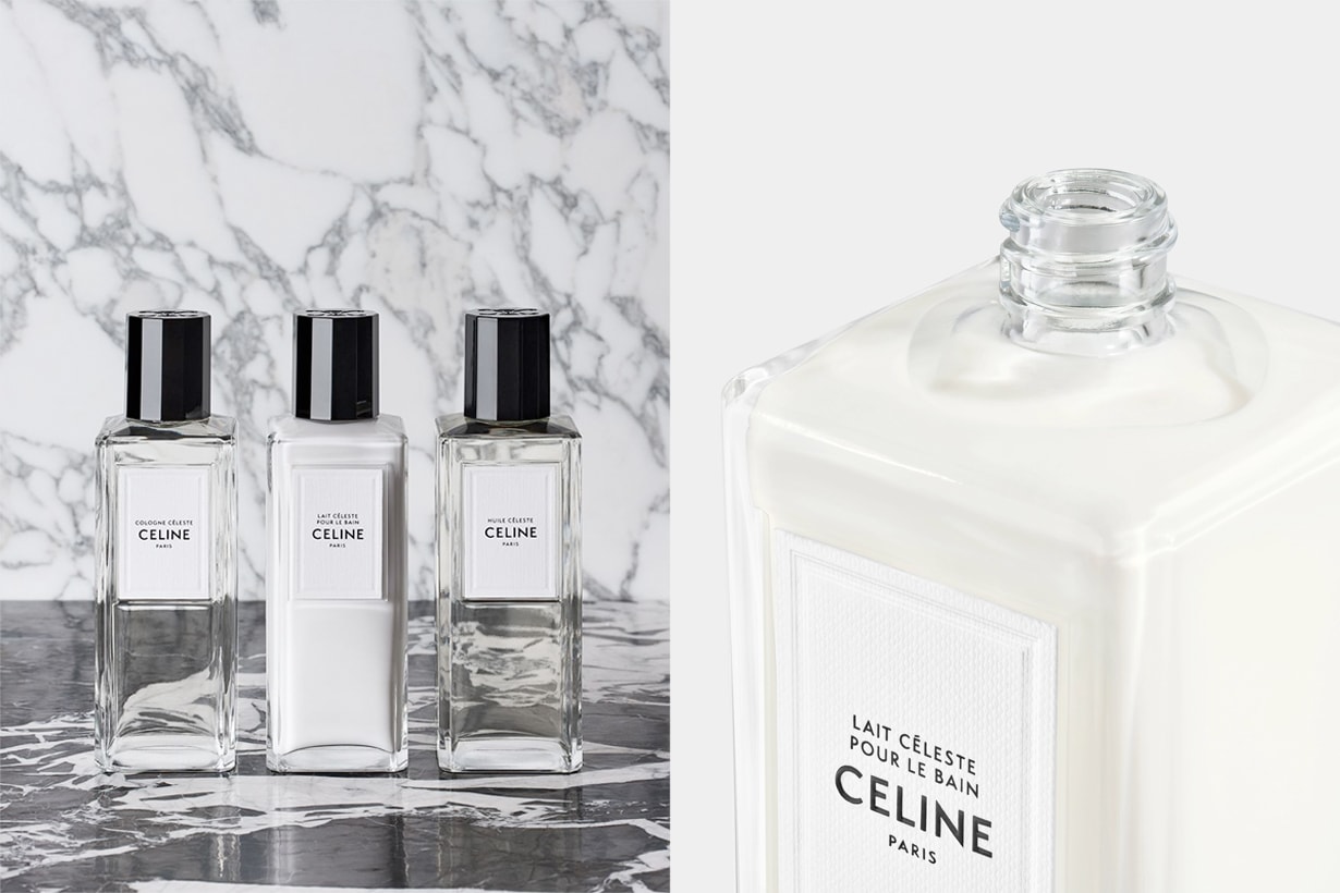 Celine 推出第一款身體沐浴乳、精油 CÉLESTE：氣味浴室裡的藝術角落，如訂製服的高標準打造！