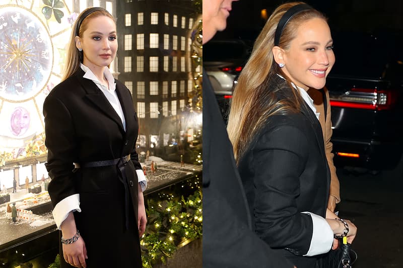 Jennifer Lawrence 出席活動時又出狀況:皮帶突然爆開很尷尬,當媽後還是很可愛