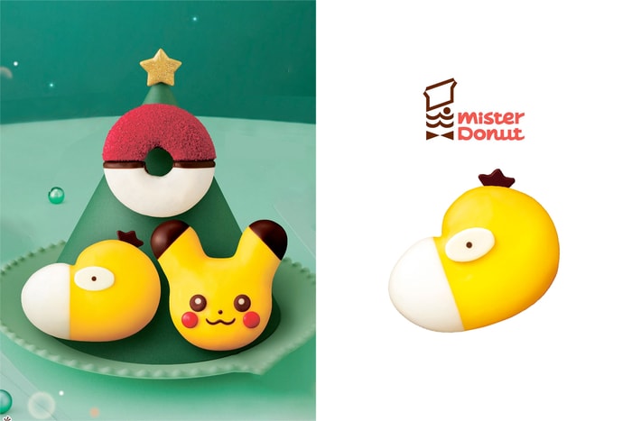 Mister Donut 一年一次 Pokémon 聖誕聯名,超呆萌的可達鴨甜甜圈來了!