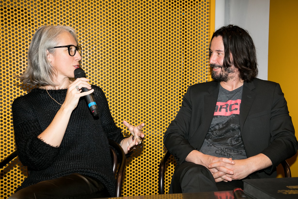 Keanu Reeves Alexandra Grant LACMA Art+Film love detail relationship videod