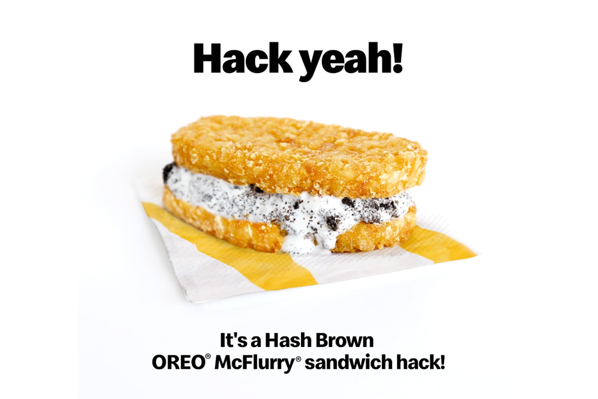 Hash Browns Oreo McFlurry Sandwich tik tok how mcdonald's