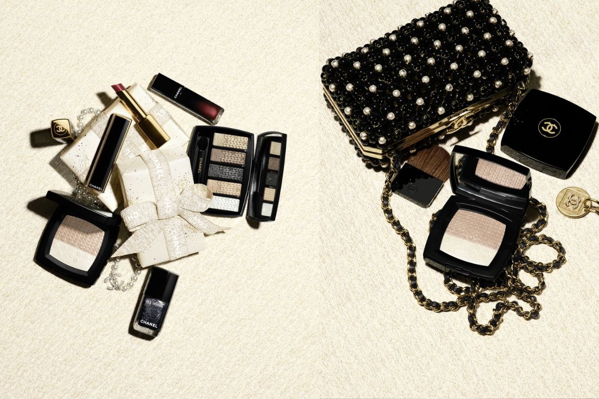 Christmas makeup sets Chanel Dior Guerlain NARS 