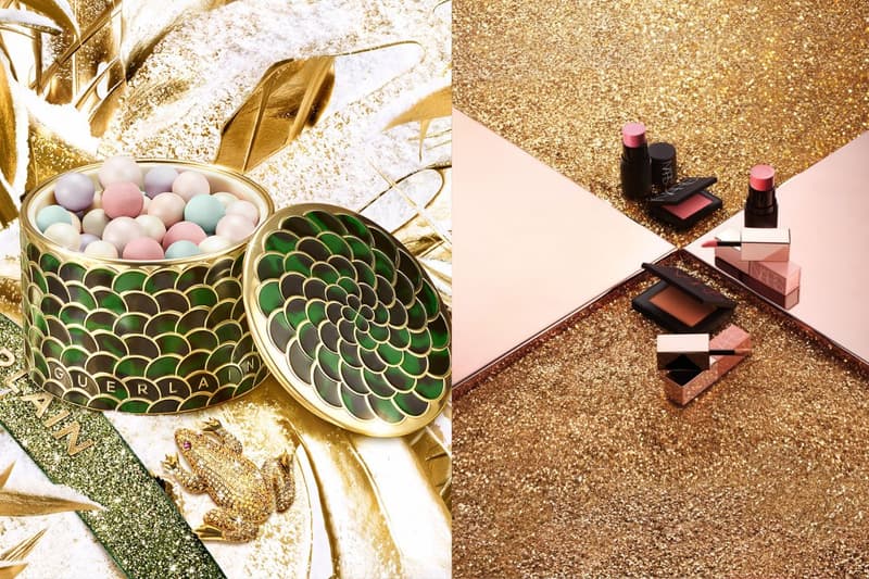 Christmas makeup sets Chanel Dior Guerlain NARS 