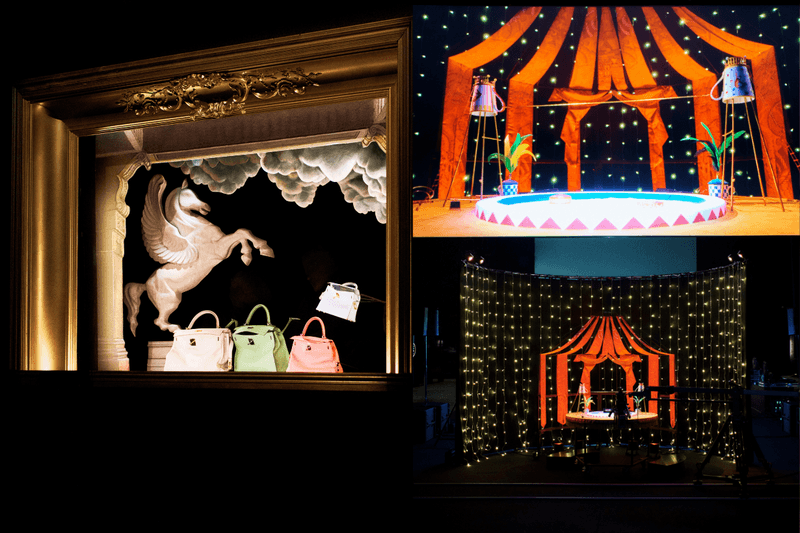 On the wing of hermes