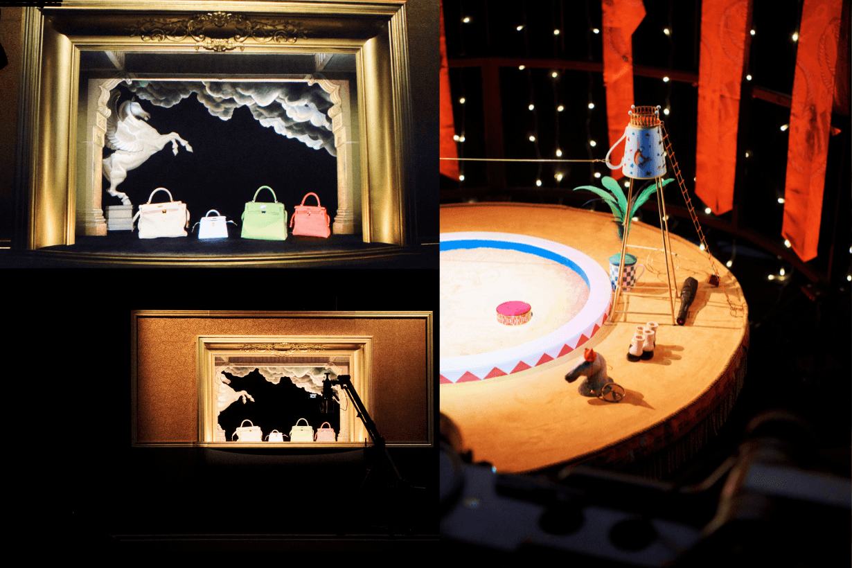 On the wing of hermes