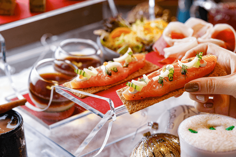  Landmark Mandarin Oriental Christmas dining amber somm