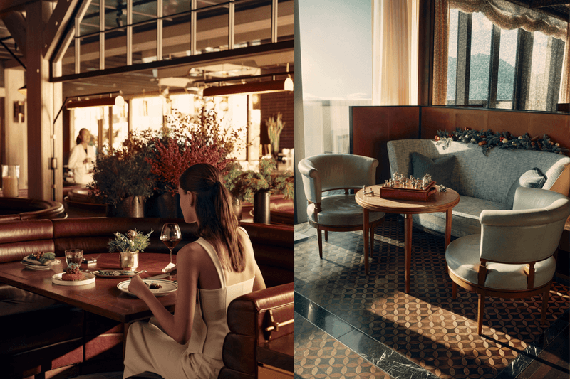 Rosewood Christmas Menu dining