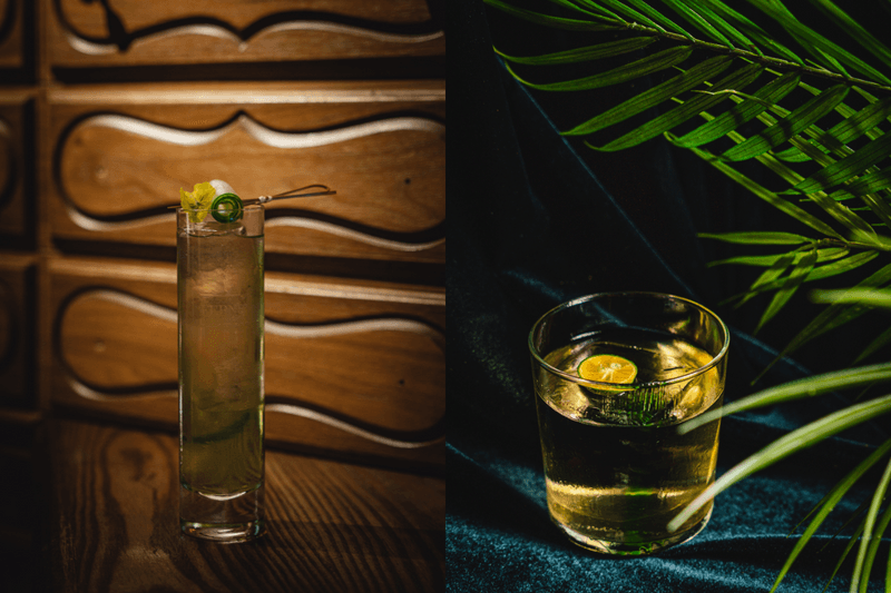  Dr. Fern's Gin Parlour central cocktail