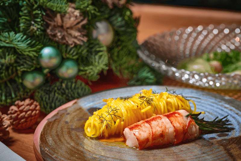 Rosewood Christmas Menu dining