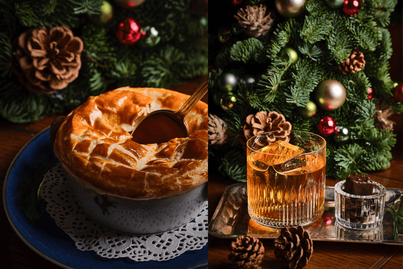 Rosewood Christmas Menu dining