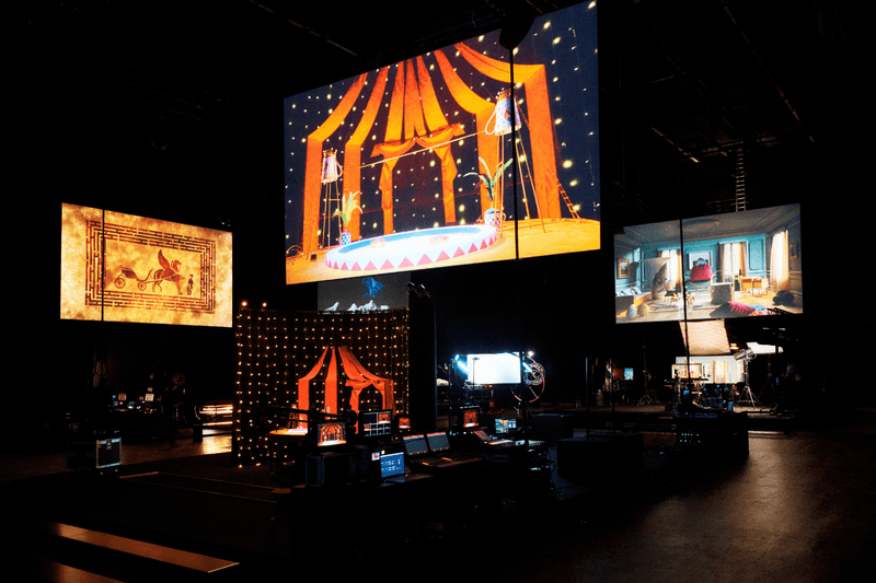 On the wing of hermes 