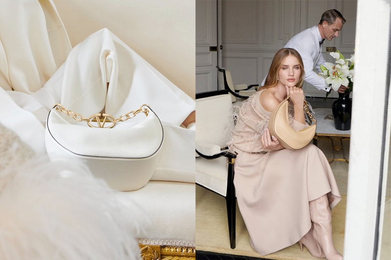 It Bag 預言機在這：Rosie 最近愛上的氣質手袋 Valentino VLogo Moon，怎麼能不收！