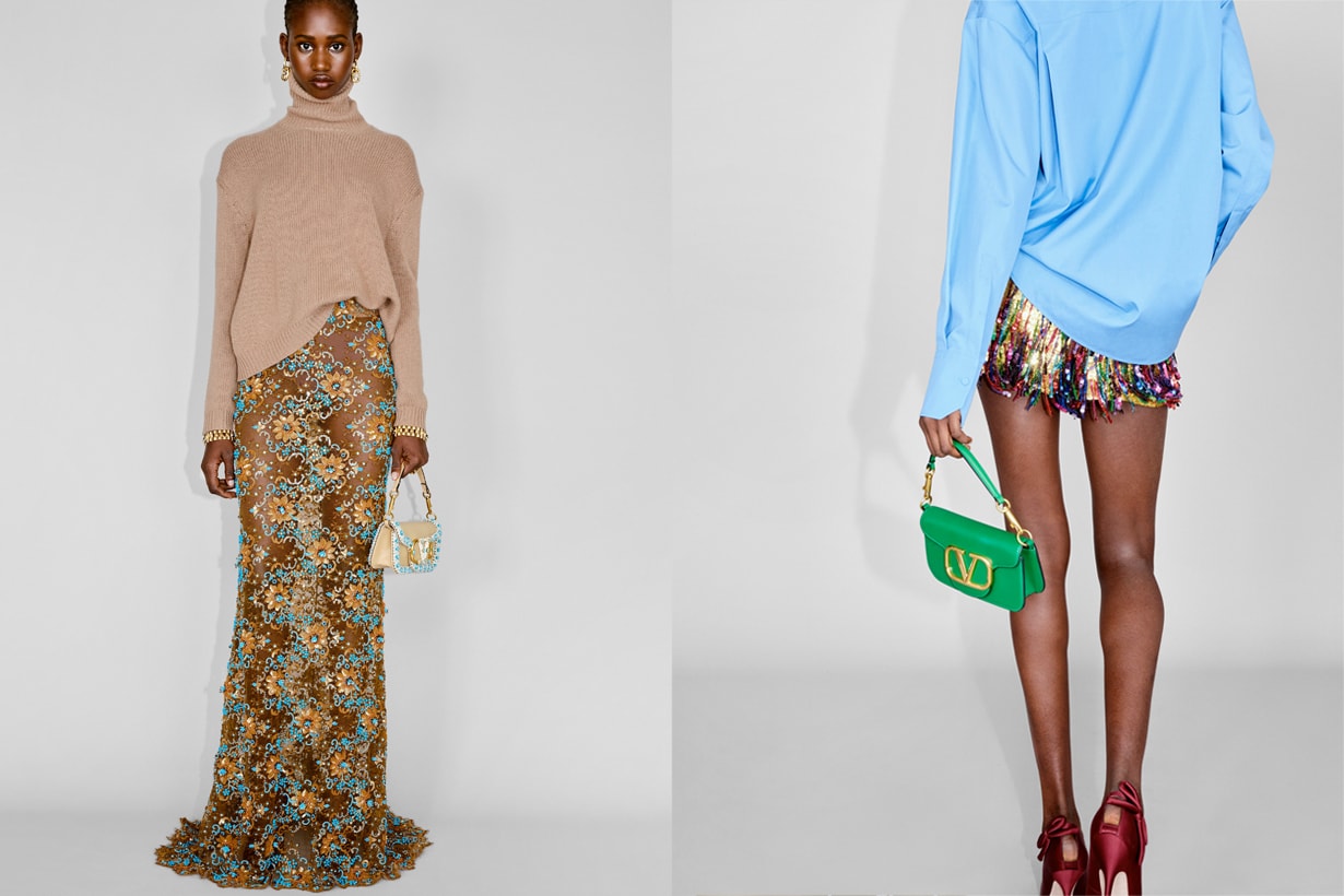 Rosie Huntington-Whiteley valentino campaign it bag vlogo moon