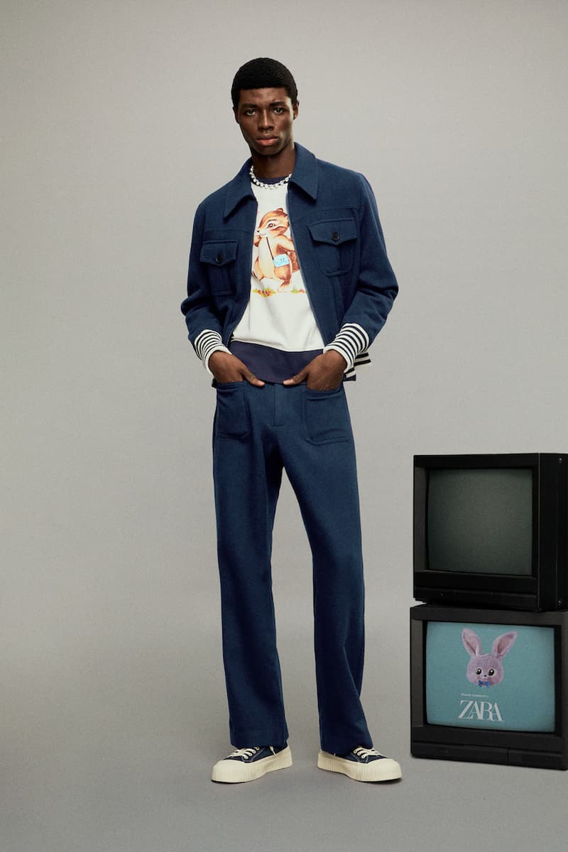 Harry Lambert for ZARA collabration limited edition styles