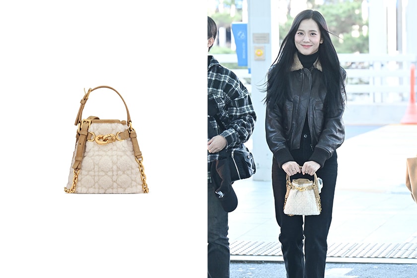 Jisoo Dior Handbags Cest Dior CD Signature Oval Bag