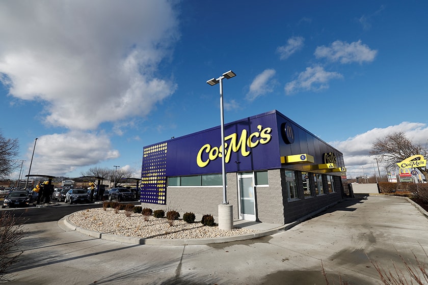 McDonalds CosMcs new open Bolingbrook Illinois
