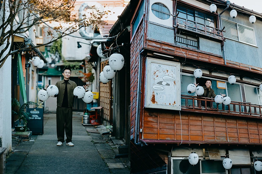 Fujiyoshida Nishiura Arcade Fujisan Japan travel Cherng