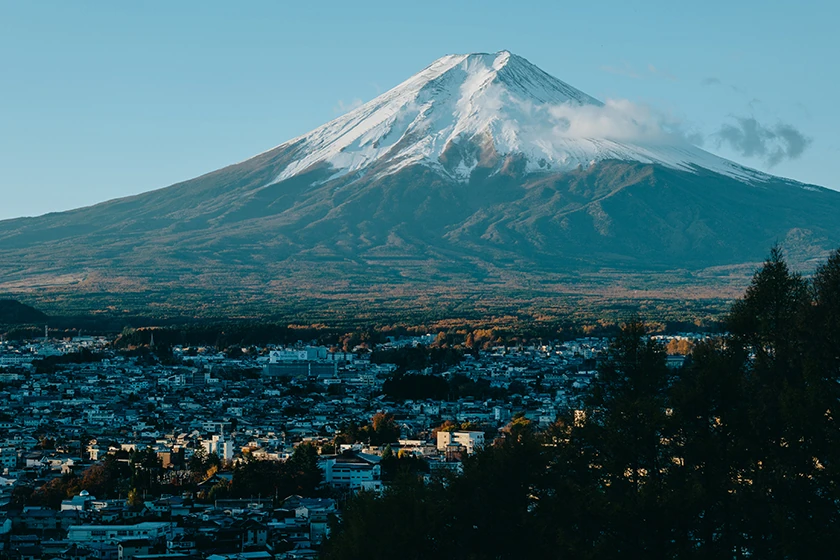 Fujiyoshida Nishiura Arcade Fujisan Japan travel Cherng