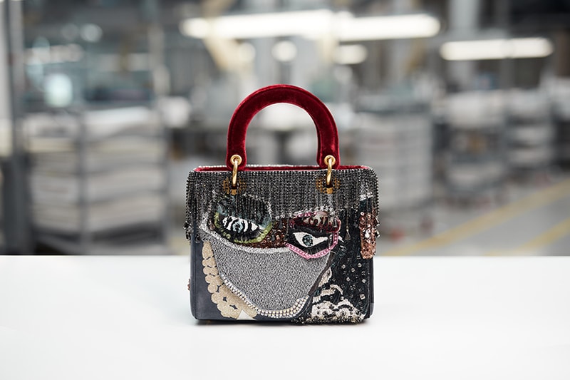 Dior Lady Art 2023 Handbags artist design