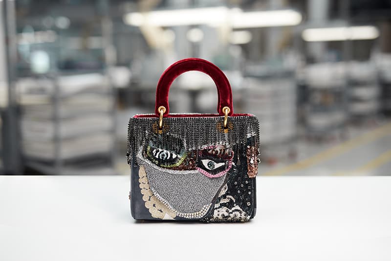 Dior Lady Art 2023 Handbags artist design