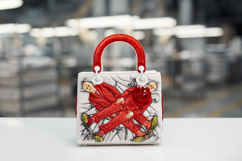 Dior Lady Art 2023 Handbags artist design