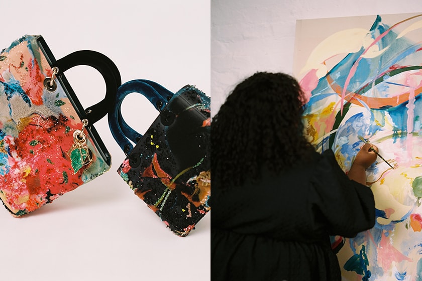 Dior Lady Art 2023 Handbags artist design