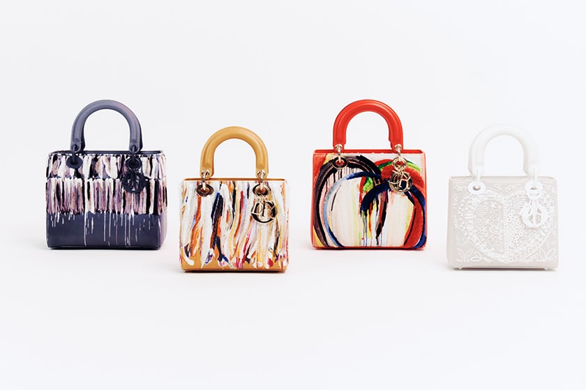 Dior Lady Art 2023 Handbags artist design