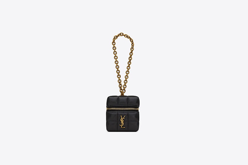 Saint Laurent LAMBSKIN Mini Cube MICRO BOX VANITY BAG 2023 NEW