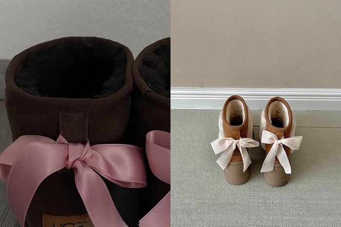 冬日也要繼續跟上蝴蝶結熱潮:一個步驟超簡單改造出你的夢幻 UGG 雪靴!