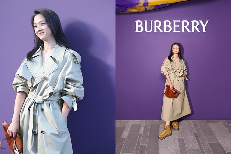 Burberry new Brand Ambassador Tang Wei 