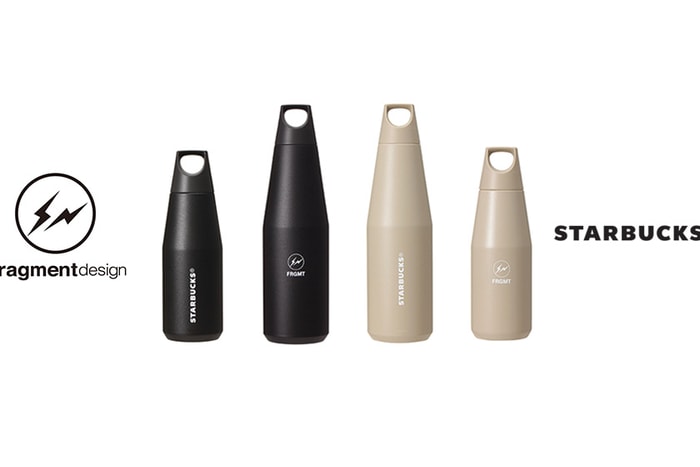 開賣在即:fragment design x Starbucks 再次驚喜聯名:霧面奶茶色保溫瓶太美!