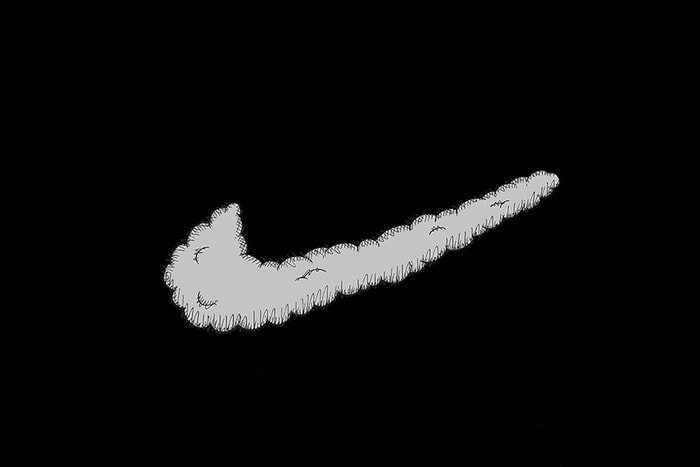 雲朵般的 Swoosh 勾勾：KAWS x Nike x Sky High Farm 三方聯名悄悄曝光！